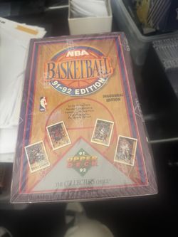 Upper Deck Sealed Nba 91–92 Inaugural Edition 36 Packs