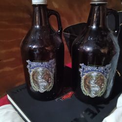 2 Empty Piscah Beer Bottles