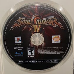 PlayStation 3 Video Game Soul Calibur IV 4 PS3 Fighting Game Star Wars