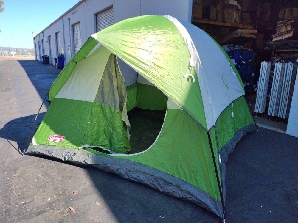 Camping Tent Dome 6 Person Large High 10x10x6ft Coleman Sundome Tienda Carpa