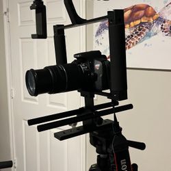 Cannon Camera With Accessories