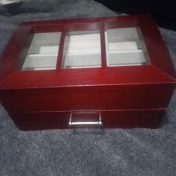 Wooden Jewelry Box 