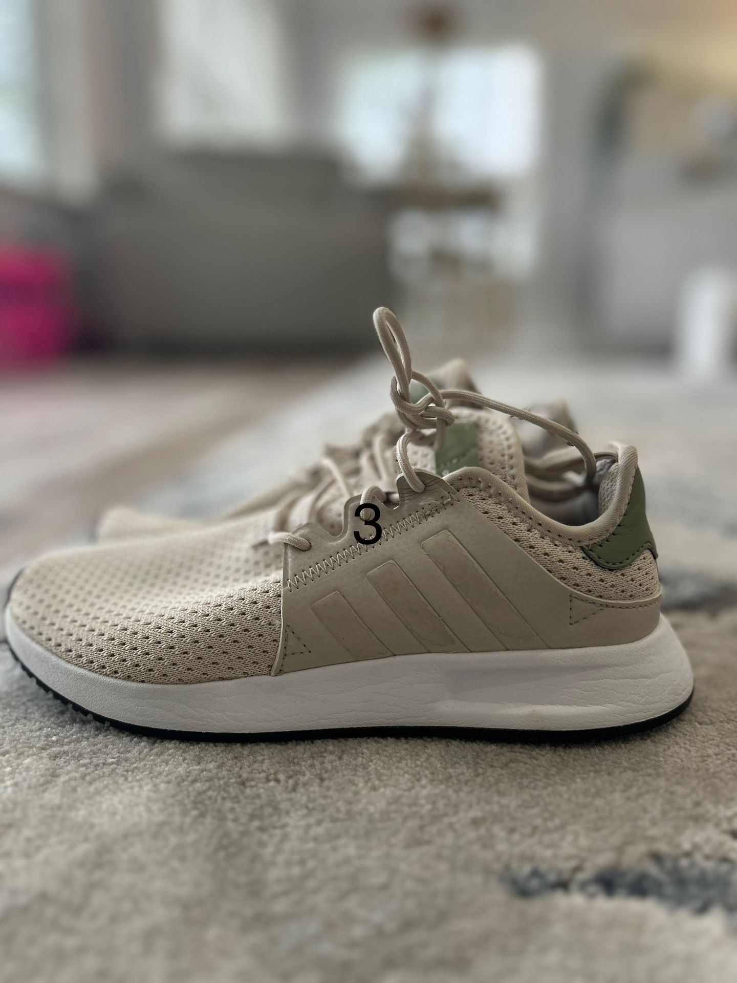 Tan/Gray Addidas