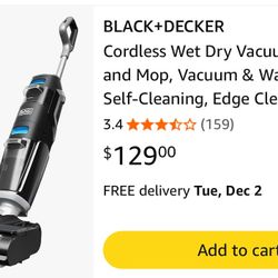 Cordless Wet Dry Vacuum Cleaner and Mop