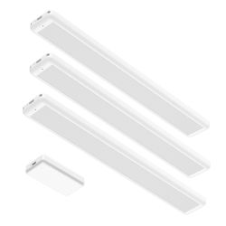 Infinity X1 Under Cabinet Lights, 3-pack Warm white  Each Light 12” x 1.57” x .5 Remote 2.95” x 1.5” .55” =N2-580