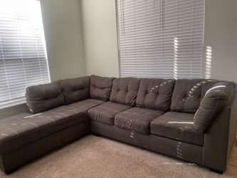 Ashley sectional - grey color