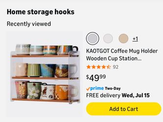 Home storage hooks