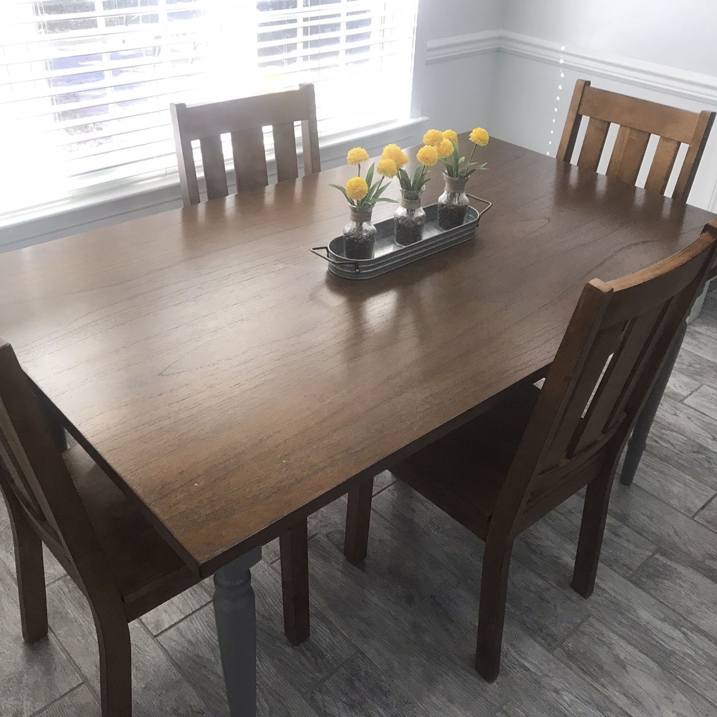 Dinning Room Table Set - Modern Farm House
