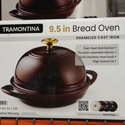 Tramontina 9.5" Enamel Cast Iron Bread Oven