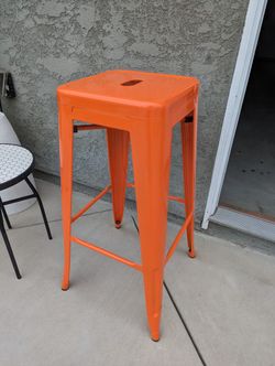Orange Stool