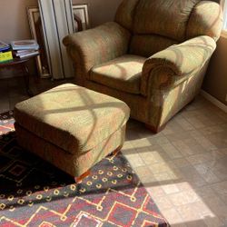 Chair And Ottoman