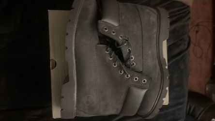 Black timbs 6 inch size 10
