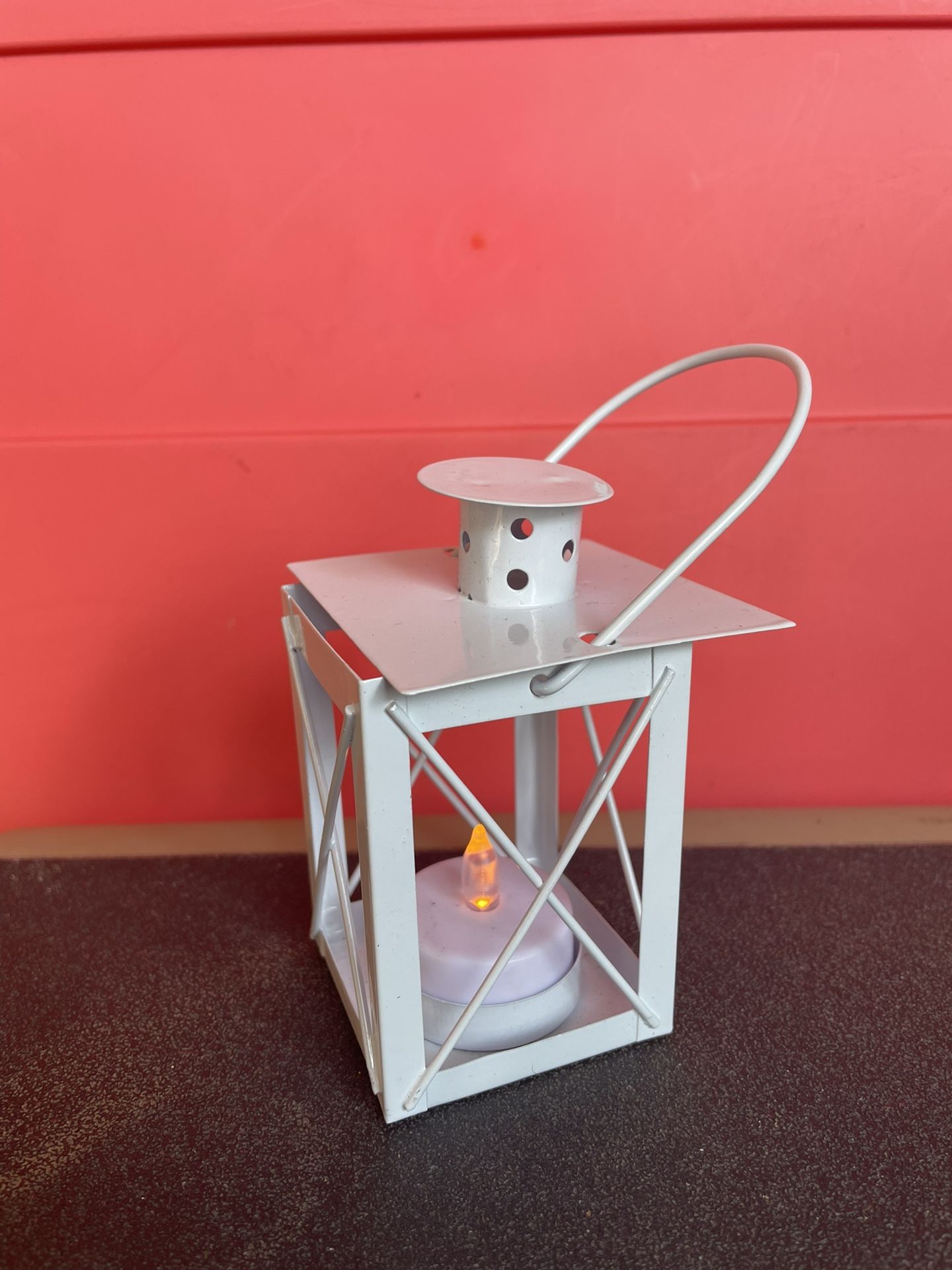 Small Lantern, Decorative, White