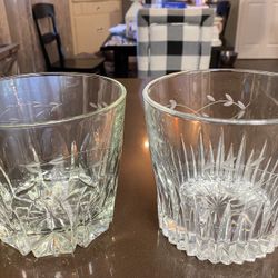 VINTAGE Crystal Ice Buckets 
