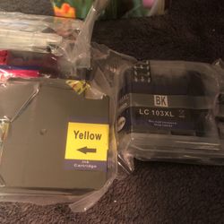 New Ink  Cartridges For Brother Lc 103 XL