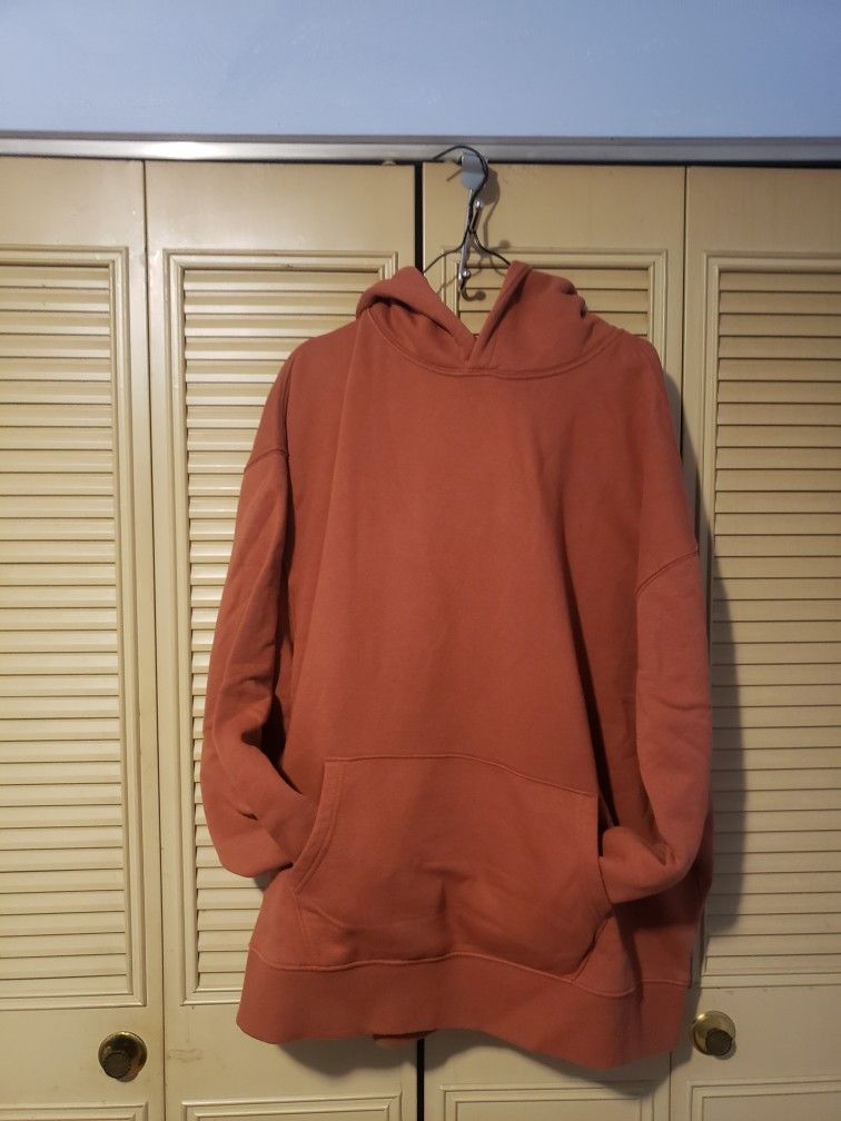 Brunt Orange Old Navy Hoodie 3xl