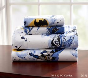 Pottery Barn Kids Batman Sheet Set