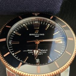 BREITLING 1884  MEN WATCH 18kt gold