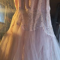 Vintage Beautiful Pink Dress 