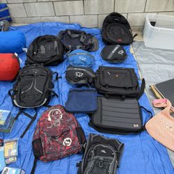 Backpacks (Osprey, Samsonite, Columbia)