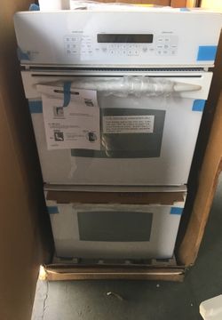 GE Profile series 27” double oven