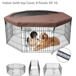 New Dog Playpen Gate