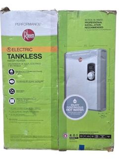 NEW Rheem Tankless Electric Water Heater RETEX-18 240V