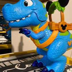 Disney Jr Mickey Mouse Roarin Safari Dino Dinosaur Talking  Toy Tested