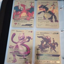 Pokemon Gold Cards