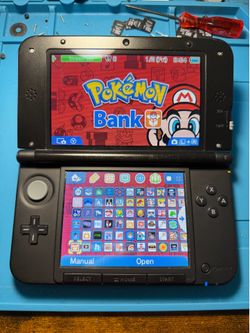 Nintendo Smash Bros Red 3DS XL - Custom Setup - 32GB