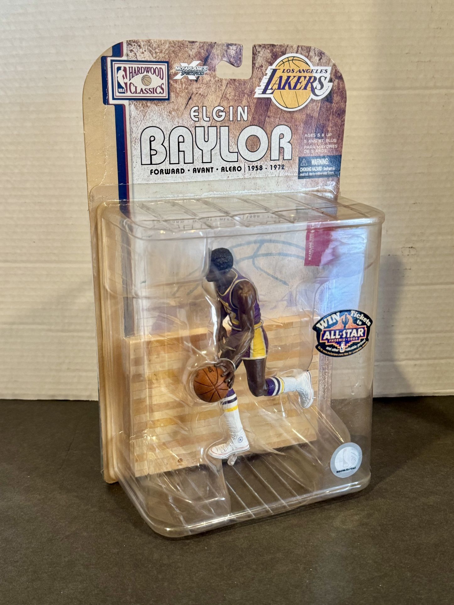 Elgin Baylor • NBA Los Angeles Lakers McFarlane Action Figure