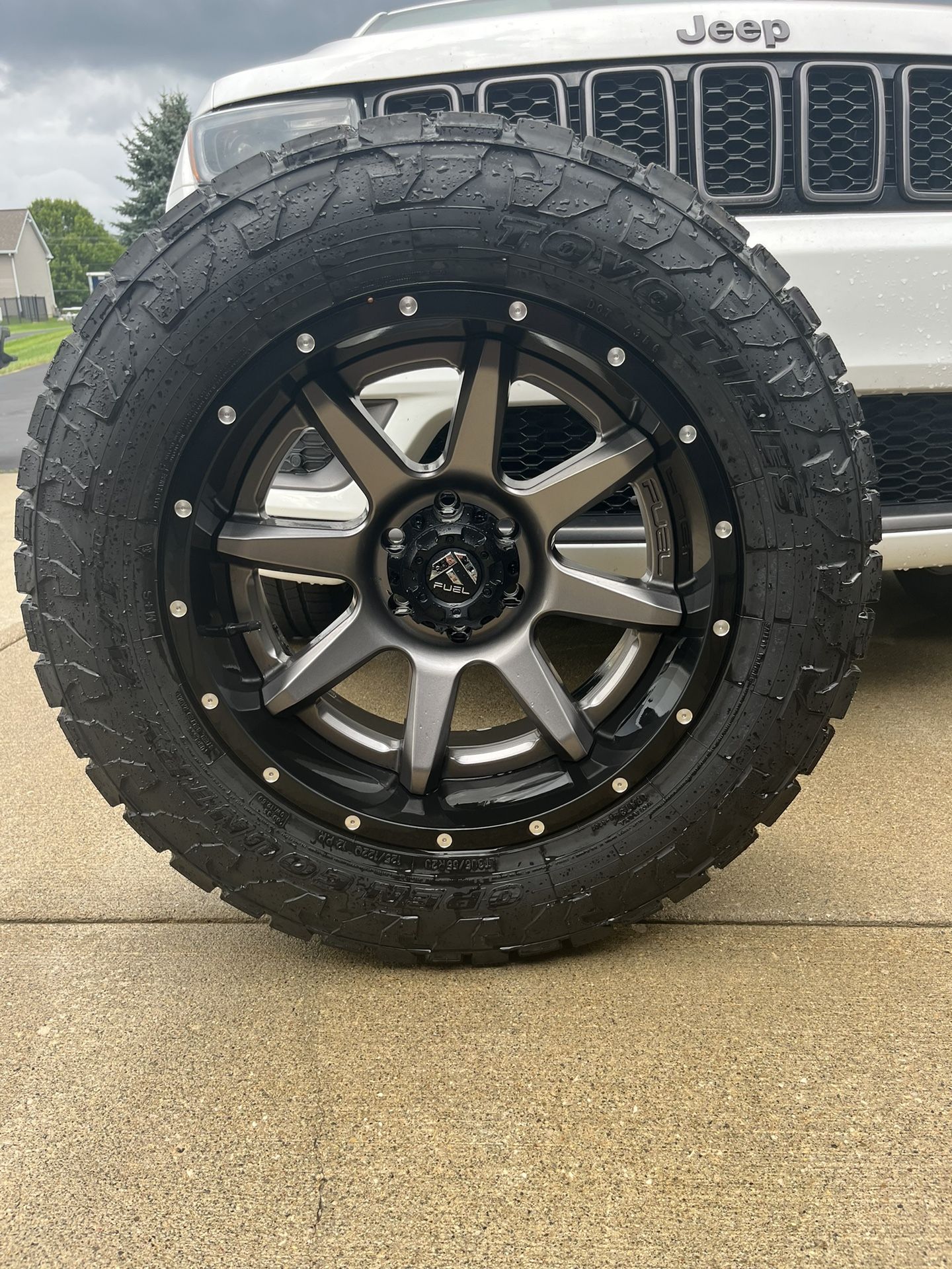 Tires and wheels