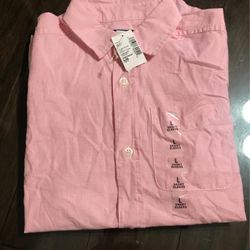 Pink New Boys Shirt $10