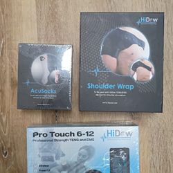 Hidow Pro Touch 6-12 Tens/Ems FDA (New ) with extras