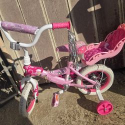 Princess Bike With Training Wheels