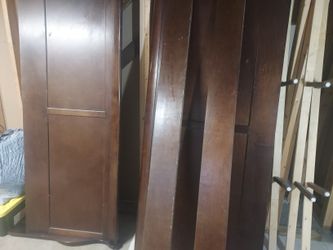 Wooden Bed - Disassembled