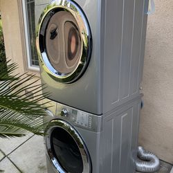 Frigidaire washer and dryer stacked unit