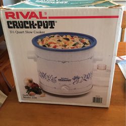 Rival Old School Crock-Pot-  