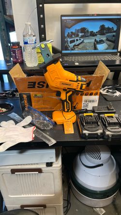HANWISE 20V Cordless Reciprocating Saw – Model HWSMDJ20V-C002 – New/Open Box