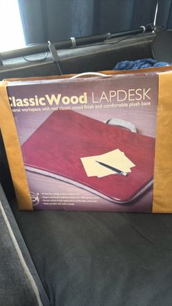 Brand new wood lap desk