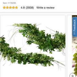 Fresh Wedding Garland COSTCO