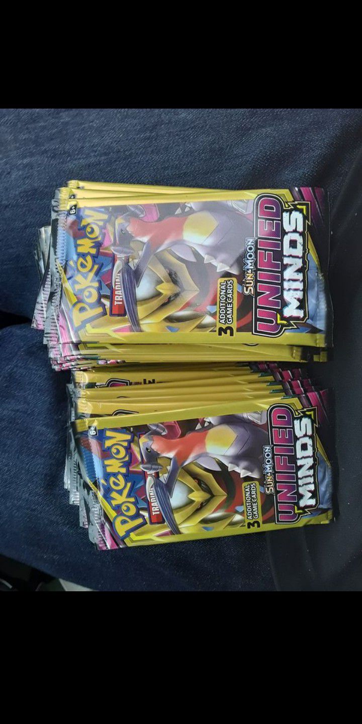X45 packs of Pokemon cards MUST GO DEAL wow