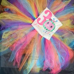 Cocomelon Outfit Tutu 