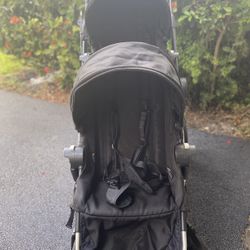 Double Stroller With Glider Board