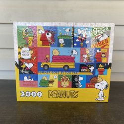 2000 Pc Peanuts Puzzle Summer Goes By Too Fast
