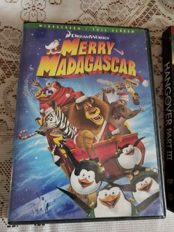 Merry Madagascar. Wide screen/full screen