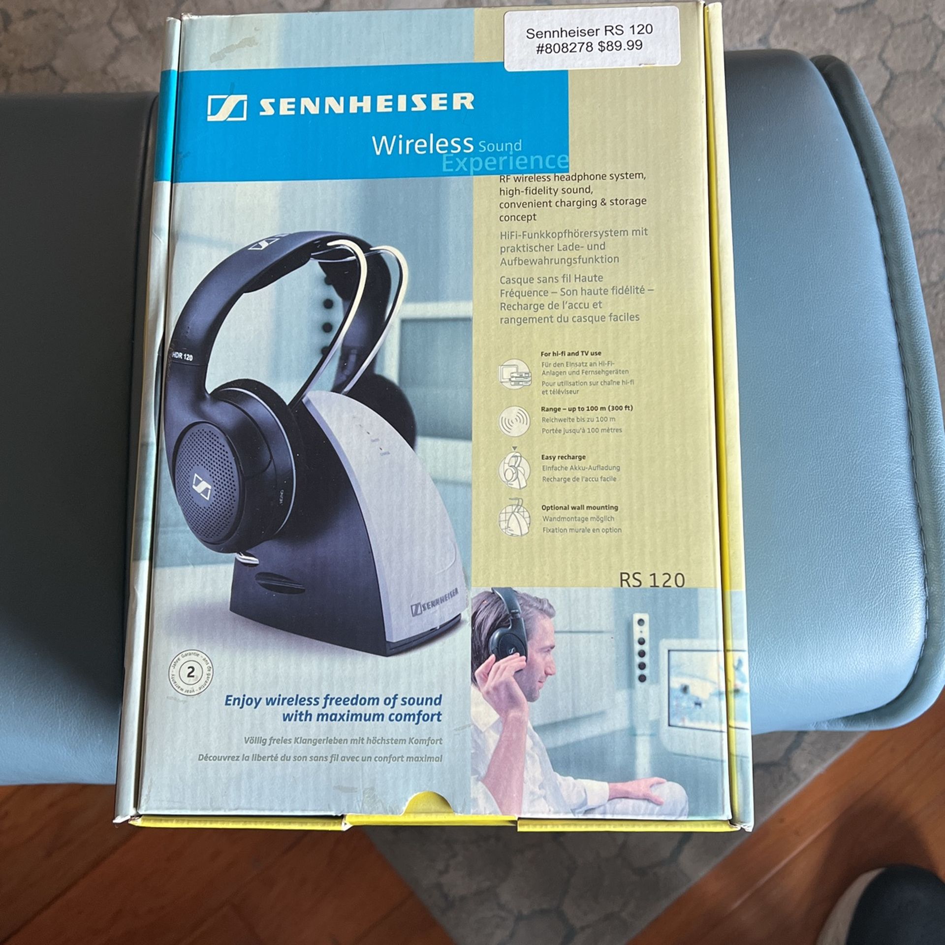 Sennheiser Wireless Headphones - RS 120