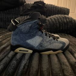 Jordan Retro 6 Washed Denim