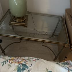 Madison Jensen Glass End Table