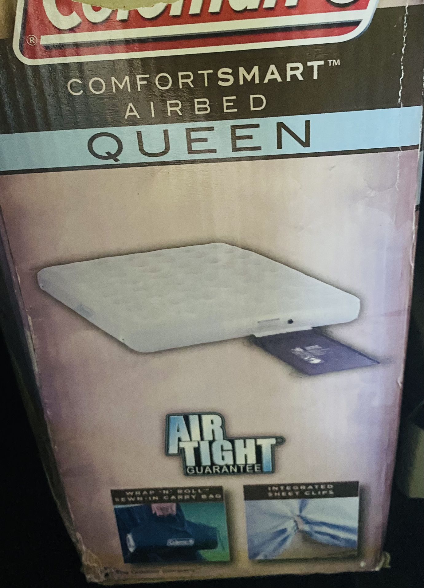 Coleman Queen Air Mattress, Camping, Guests